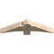 Ekena Millwork Bellingham Rough Sawn Timber Gable Bracket, Douglas Fir, 48"W x 12"H x 6"D x 6"F, 6/12 Pitch GBW048X12X0606BEL00RDF - alternate 5